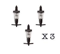 3 x Spirit Optic Measure Measures Either 25ml 35ml 50ml Solo Pub Bar Beaumont