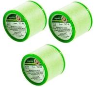 3 X Spools Organica Eyebrow Threading Threads for Facial Hair Removal Extra Soft Strong Threads