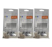 3 x Stihl PolyCut 2-2 blades, plastic knife PolyCut 2-2 (3 x 8 pieces)