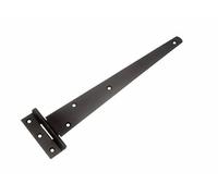 3 x Strap Hinges T TEE Door/GATE/SHED 10 INCH Black Steel