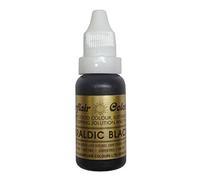 3 x Sugarflair 14ml HERALDIC BLAC Edible Colour Droplets Cake Icing Decoration