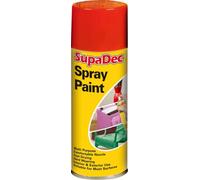 3 x SupaDec Spray Paint - 400ml - Bright Red
