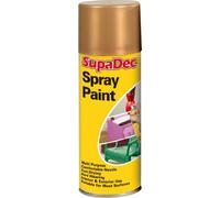 3 x SupaDec Spray Paint - 400ml - Gold