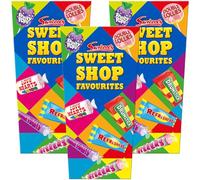 3 x Swizzels Sweet Shop Favourites Carton 324g - Assorted Retro Sweets Gift Box - Vegan Friendly - Party Sharing Treats