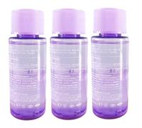 3 x Take The day off Makeup Remover 50ml each, Totals 150ml, Soothing Makeup Remover - Perfect for Lids, Lashes & Lips, Travel Size Bottles
