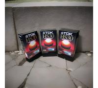 3 x TDK HS30 VHS-C Compact Camcorder Blank Video Cassettes New & Sealed