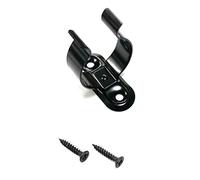 3 x Terry Tool Clips with Back Plate Carbon Spring Steel Grips Dia. 19MM