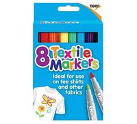 3 x Textile Fabric Markers - Set of 8 Assorted Colour