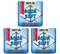 3 x Thetford Aqua Soft Toilet Rolls (4 Pack) - Aquasoft Original