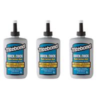 3 x Titebond 8oz Quick & Thick Multi Purpose Glue 237ml 2403
