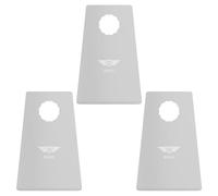 3 x TopsTools Stainless Steel RVSCF_3 13mm HEX Fitting Flexible Scraper Blades Compatible with Draper MT250A 23038, MT250 31328, Wickes 235510, Renovator Multitool Multi Tool Accessories