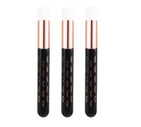 3 x Travel-friendly Brush Cleaner, Ergonomic Mousse Brushes for Daily Make Up Tools, Gentle on Delicate Fibres, Quick Drying Cleaning Solution