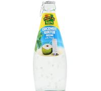 3 x Tropical Sun Coconut Water with Pieces 6x300ml