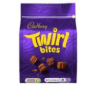 3 x Twirl Bites Chocolate Bag 109g Delicious Tasty And Twisty Treat Gift Hamper For Birthday,Christmas