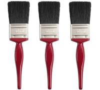 3 x Two Inch Paint Brushes 2" | 50mm Decorating Paint Brush Set, Painters Brush Pack For All Paints