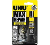 3 x UHU Max Repair Extreme Adhesive Transparent Glue Water Resistance- 20g Tube