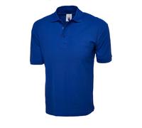 3 X Uneek UC112 Cotton Rich Poloshirt 220gsm Plain Polo Shirt Workwear Casual