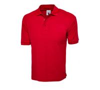 3 X Uneek UC112 Cotton Rich Poloshirt 220gsm Plain Polo Shirt Workwear Casual