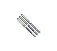 3 X UNI-BALL Eye UB-157 Roller Ball Pen FINE (0.7mm) Violet