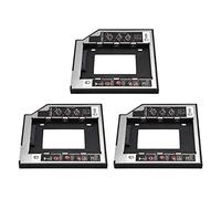 3 x Universal 2Nd HDD SSD 9.5 mm for Optical CD / Dvd-Rom Enclosure for Sataii HDD Hard Drive Bracket