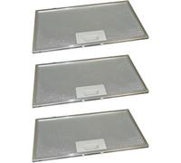 3 X Universal Cooker Hood Metal Grease Filter 329mm X 177mm By Ufixt