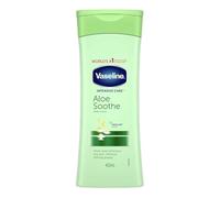 3 x VASELINE INTENSIVE CARE BODY LOTION - Aloe Soothe Soothes Dry, Chapped Skin 400 ml