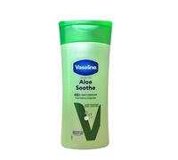 3 x VASELINE INTENSIVE CARE BODY LOTION - Aloe Soothe Soothes Dry, Cracked Skin - 200 ml