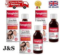 3 x Vitabiotics Feroglobin B12 Liquid Iron- 500ml