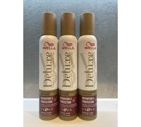 3 x Wella Hair Mousse Style & Restore Strong Hold 24 Hour Hair Mousse 200ml