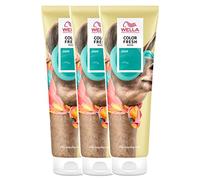 3 x Wella Professionals Color Fresh Mask Mint 150 ml