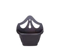 3 X Whitefurze G02054 31cm Venetian Wall Planter - Black