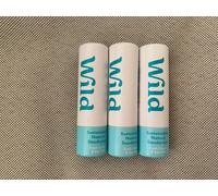 3 x Wild Deodorant Stick Fresh Cotton & Sea Salt 17g Travel Size FREEPOST