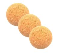 3 x Wine Cork Balls 7 cm - Wooden Stopper for Wine Decanter Carafe Bottle