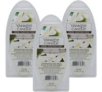 3 x Yankee Candle Fragranced Wax Melts Tarts 18 Cubes (3x75g) Exotic Jasmine