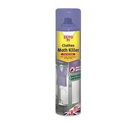 3 x Zero In Clothes Moth Killer (300 ml Aerosol, Transparent, Surface Treatment Spray, Kills Clothing Moths and Larvae in Household Storage Areas, Protects for up to 12 Months)
