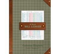 3-Year Bill Ledger for Household Financial Management: 36-Month Bill Organizer: Income, Accounts, Subscriptions, and Expenses Planner