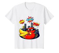 3 Year Old Comic Style Superhero 3rd Birthday Boys Girls T-Shirt