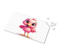 3 Year Old Girl Gifts A Cute Cartoonish Pink Bird With Big Eyes Picture Puzzle Puzzle Books For Adults Easter Gifts For Adults(1000PCS)
