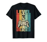 3 Years Level 3 Unlocked 3rd Wedding Anniversary T-Shirt