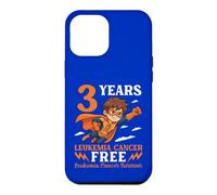 3 Years Orange Leukemia Cancer Free Superhero Boy Survivor Case for iPhone 12 Pro Max