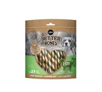 Zeus Better Bones Dog Treats Lamb and Mint Twists - Pack of 27