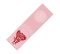 30 * 100cm Printed Yoga Towel Portable Double Layer Non-Slip Mat Protection Yoga Exercise Pad Quick Drying Pilates Towel Blanket(I)