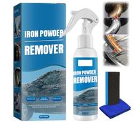 30/100ML Multi-functional Quick-Acting Rust Removal Spray, Portable Rust Remover Sprays for Metal, Iron Powder Remover Sprays, Fast-Acting Formula & Easy Application (100ML * 1)