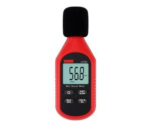 30-130dB Digital Decibel Meter Portable Sound Levels Meter with LCD Display for Evaluating and Managing Noise Volumes Home Noise Monitor