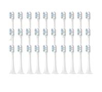 30/20/16/12PCS .Compatible for XIAOMI T302/T301/T501 Replacement Toothbrush Heads Electric Vacuum Toothbrush Bristle Brush Heads Adult(T302White Blue-30PCS)