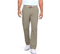 (30/34, Khaki Base) Under Armour Mens 2021 Tech 4-Way Stretch Moisture Wicking Golf Trousers