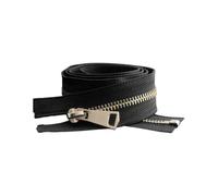 30/40/50/60/70/80cm 5# Open-End Metal Zipper Auto Lock for Clothing Pocket Sewing