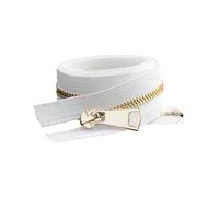 30/40/50/60/70/80cm 5# Open-End Metal Zipper Auto Lock for Clothing Pocket Sewing