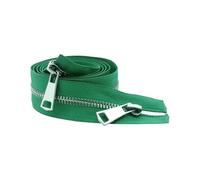 30/40/50/60/70/80cm 5# Open-End Metal Zipper Double Sliders for Cloth Pocket Sewing