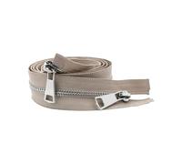 30/40/50/60/70/80cm 5# Open-End Metal Zipper Double Sliders for Cloth Pocket Sewing